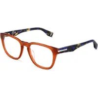 Police Vplu56-500t91 50x20x145 Mm Reading Glasses Orange Homme