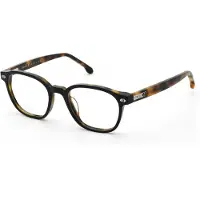 Lozza Lunettes de Vue - - VL4418 - Acétate - Forme ronde - Top nero+avana lucido