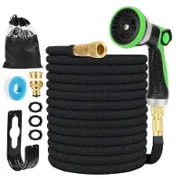 OEM Tuyau d'arrosage flexible - 7,5 m - vert - idéal pour le jardinage