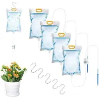 Famanu Système d'arrosage automatique pour plantes - 5 sachets à buse de 3,5 litres avec régulation du débit