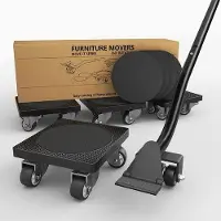 OEM Kit de déplacement et de levage avec roues - Capacité de charge maximale de 226 kg pour déplacer des meubles lourds