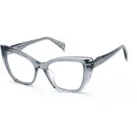 Blumarine Lunettes de vue - - VBM249S - Gris transparent - Acétate - 51/17/140