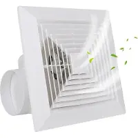 OEM Ventilateur de salle de bains, extracteur de plafond et mural, 8 pouces, extracteur silencieux pour salle de bains
