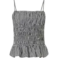 Michael Kors Blouses GINGHAM SMOCK TOP femmes - Multicolore - EU XS