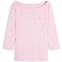 Tommy Hilfiger Ww0ww49928 3/4 Sleeve T-shirt Rose XS Femme
