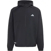 Adidas Vestes d’entraînement 'Tech Apparel' anthracite / noir / blanc