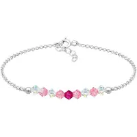 Elli Bijou rose / rouge / argent
