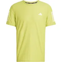 Adidas Own The Run Short Sleeve T-shirt Jaune M / Regular Homme