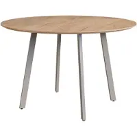 Vicco Table à manger Halvar Grège 120x120cm, Model 58600