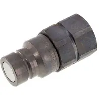 Tameson Bouchon hydraulique en acier DN 19 à face plate G 3/4 pouce filetage femelle ISO 16028 D 30mm