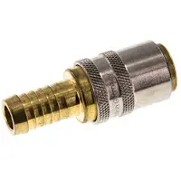 Tameson Manchon d'accouplement en laiton DN 9 13 mm Pilier de tuyau Déverrouillage Protection