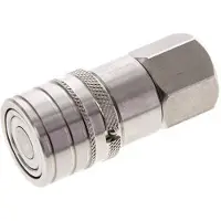 Tameson Acier inoxydable DN 6 à face plate pour prise hydraulique G 1/4 pouce filetage femelle ISO 16028 CEJN D 16.2mm
