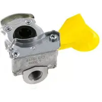 Tameson Control Yellow Aluminium Gladhand Coupling M16x1.5 Filets femelles DIN 74254