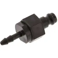 Tameson Bouchon d'accouplement d'air DN 5 en laiton 4 mm Pilier de tuyau double obturation