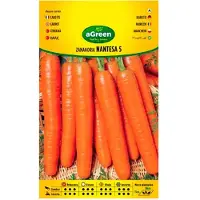 Agreen 10 Sachet De Graines De Carotte Nantesa