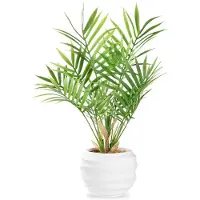 OEM Palmier artificiel tropical, 40 cm, vert, plante décorative pour chambres, bureaux, jardins, mariages, fêtes
