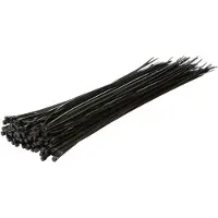 Logilink KAB0040B Kabelbinder, 400 x 4,4 mm, Nylon, schwarz
