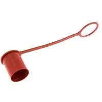 Tameson 34.3 mm Capuchon de protection anti-poussière en plastique pour fiche d'accouplement ISO 7241-1 A [2 Pièces].