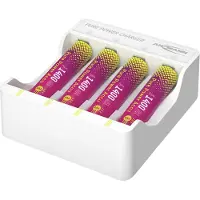 Ansmann 1001-0182 Pure Power Akku-Ladegerät inkl. Akkus