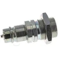 Tameson Acier DN 12.5 Coupleur hydraulique Bouchon 20 mm S Bague de compression Cloison ISO 7241-1 A/8434-1 D 20.5mm