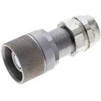 Tameson Acier DN 8.7 Bouchon hydraulique à face plate G 3/8 pouce filetage femelle ISO 16028 D M30 x 2