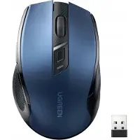 UGREEN Souris sans fil portable Mu006, 2.4Ghz (Bleu)