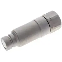 Tameson Bouchon hydraulique en acier DN 19 à face plate G 3/4 pouce filetage femelle ISO 16028 CEJN Eliminateur de pression D 30mm