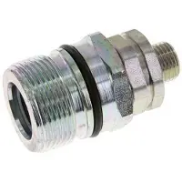 Tameson Acier DN 12.5 Coupleur hydraulique Manchon 10 mm L Anneau de compression ISO 14541/8434-1 D M36 x 2