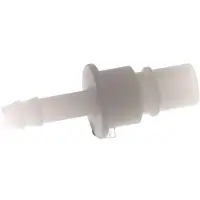 Tameson PVDF DN 7.2 Bouchon d'accouplement 6 mm Pilier de tuyau