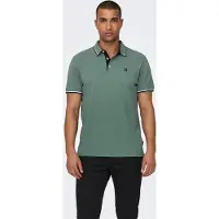 Only & Sons T-Shirt 'ONSFletcher' jade / noir / blanc