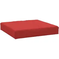 vidaXL Coussin pour palette Rouge Tissu Oxford