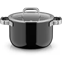 WMF Fusiontec Mineral Pro, Kochtopf mit Deckel, 20 cm, Black 3201114027 4000530759139