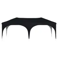 vidaXL Tente de réception pliable 575 x 288 x 245 cm, anthracite, tissu Oxford