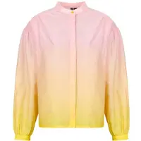 Pieces Chemise PCBIBIANE LS WVN SHIRT femmes - Rose - EU L
