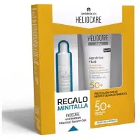 HELIOCARE Pack 360 Age Active Fluid 50Ml+ Minitalla Age Barrier 10 Ml