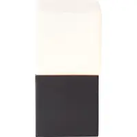 Brilliant Lampe de table noire TWISTY | Lampe de table à tête pivotante | Hauteur : 19cm | 1x G9 douille max. 33 W | Métal/Verre