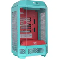 Thermaltake The Tower 250 mint/beere Tempered Glass