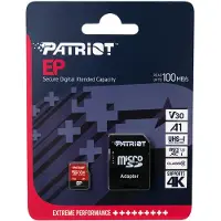 Patriot EP Pro Micro SDXC 1 To 90/80 Mo/s A1 V30 U3 Classe 10