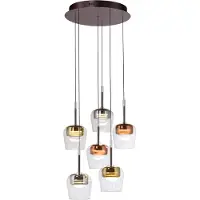 Paul Neuhaus Lampe à suspendre Q-KON LBH 50x50x200 cm multicolore Lampe à suspendre