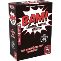 Pegasus Spiele Bam! : Plus long, plus profond, plus dur - Jeu de cartes