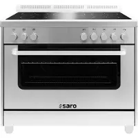 Saro Plaque à induction + four électrique TS95IND61X argent