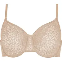 DKNY Modern Lace Unlined Demi Bra Beige 34 / C Femme