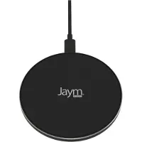 Jaym , Chargeur sans fil Qi 15W intelligent & rapide, Noir