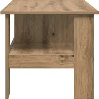vidaXL Table basse en chêne Artisan 90 x 50 x 45 cm Bois composite