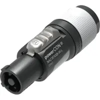 Neutrik Connecteur de câble secteur AC verrouillable NAC3FXXB-W-L -