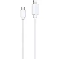 Jaym , Câble Lightning vers USB-C PD 27W Charge & synchronisation POP 1,5m, Blanc