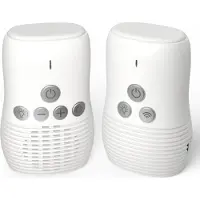 Youha audio babyphone - avec veilleuse - portée 280m - pratique et facile à utiliser - son clair - communication bidirectionnelle - mode VOX