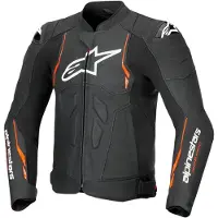 Alpinestars Dusk Airflow Blouson en cuir de moto perforé