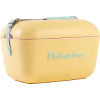 Polarbox Glacière 20L Design rétro Sac isotherme camping vintage - Couleur : Amarillo