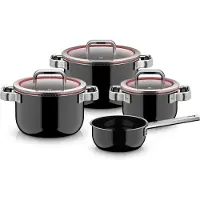 WMF Fusiontec Function Pro, Topf-Set, 4-teilig, Black 3201114086 4000530759818